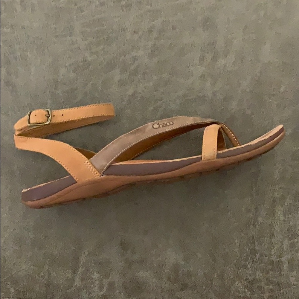 Size 9 Adobe Chaco Leather Buckle Sandal